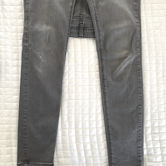 Spanx by Sara Blakley Gray The Slim- X Skinny Jeans Sz 28 Good Used Condition - Picture 6 of 7